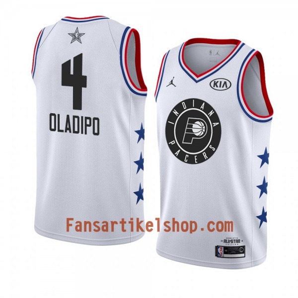 Indiana Pacers Trikot Victor Oladipo 4 2019 All-Star Jordan Brand Weiß Swingman - Herren Indiana Pacers Trikot Victor Oladipo 4 2019 All-Star Jordan Brand Weiß Swingman - Herren